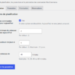 Aperçu 3 de Order planning Manager pour WooCommerce