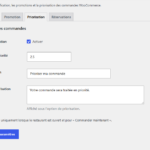 Aperçu 2 de Order planning Manager pour WooCommerce