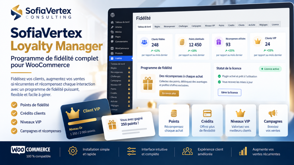 Loyalty Manager pour WooCommerce